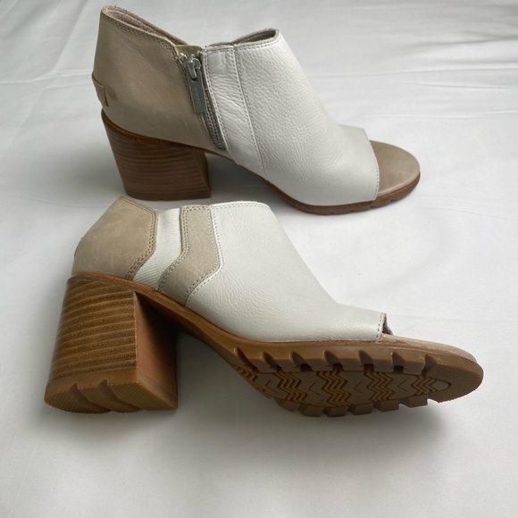 Sorel Nadia Ankle Peep Toe Booties in Woman’s size 8.5 - Picture 2 of 10